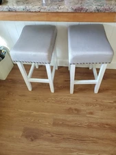 Saddle Stools Set of 2 An Ergonomic Chair Designed with A Saddle-shaped Seat
