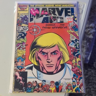 Marvel Comics Marvel Age #44 Hulk Spider-Man Behold... the New Universe