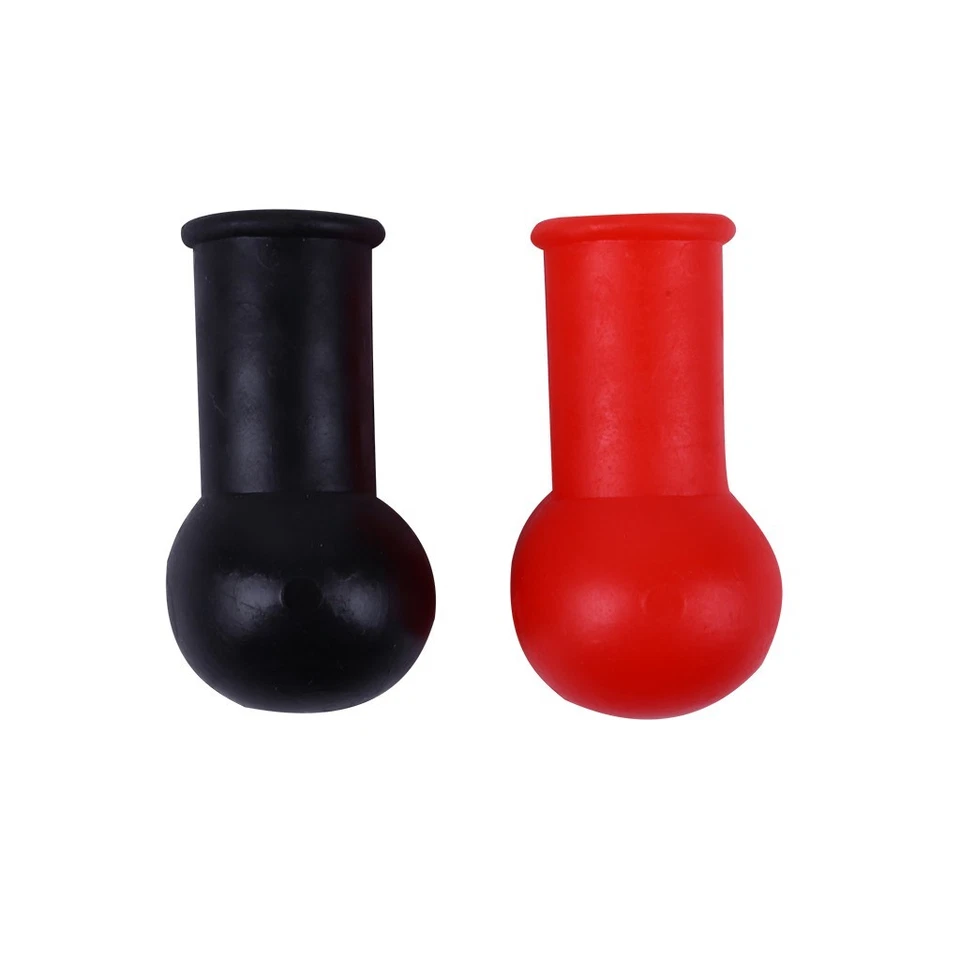 2pcs Car Battery Terminal Cover Positive Insulating Protection Cap Equipments - Image 3 of 4