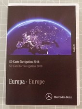 SD Karte Navigation 2018 / 2019 Europa, Mercedes-Benz C180 W205 /  V2.2  Map 3.3