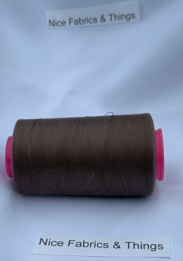 50 Spools -Brown AX 674 Multi Purpose Sewing Thread - Image 2 of 3