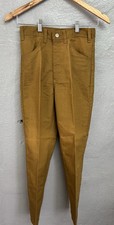 Penneys Perma-Prest Boys Slacks Pants Vintage 60s Brown Authentic