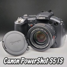 Canon PowerShot S5 IS 8.0MP Digital Camera 12x Zoom - Used