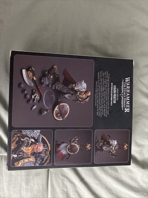 #ad JoyToy Warhammer 40K Space Wolves Legion Praetor Power Axe Shield 1:18 Figure $80.00