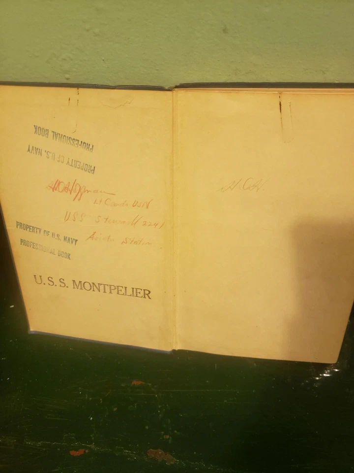 On a Destroyer's Bridge By Holloway H Frost 1930 United States Naval Institute - Image 3 of 4