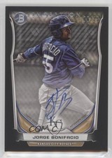 2014 Bowman Inception Inceptioned Auto 8/35 Jorge Bonifacio #IBA-JB Auto u6m