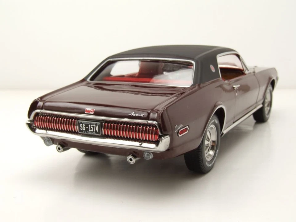Mercury Cougar XR7G 1968 Rosso Modellino Auto 1:18 Sun Star - Immagine 2 di 4
