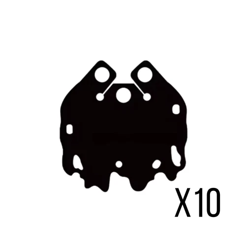 NEW Fabric Cloth Capes X10 For LEGO Minifigures Accessories Castle Fantasy Robe