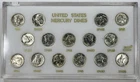 MIXED DATE MERCURY DIME SET! STUNNING GEM BU! BEAUTIFUL EXAMPLES! WOW! NR #P1675