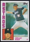 1984 Topps #470 Nolan Ryan EX baseball card HOF