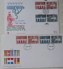 2 x 1984 STUART & ROYAL MAIL FDCS - EUROPA ISSUE - DOVER HARBOUR BOARD & DOVER