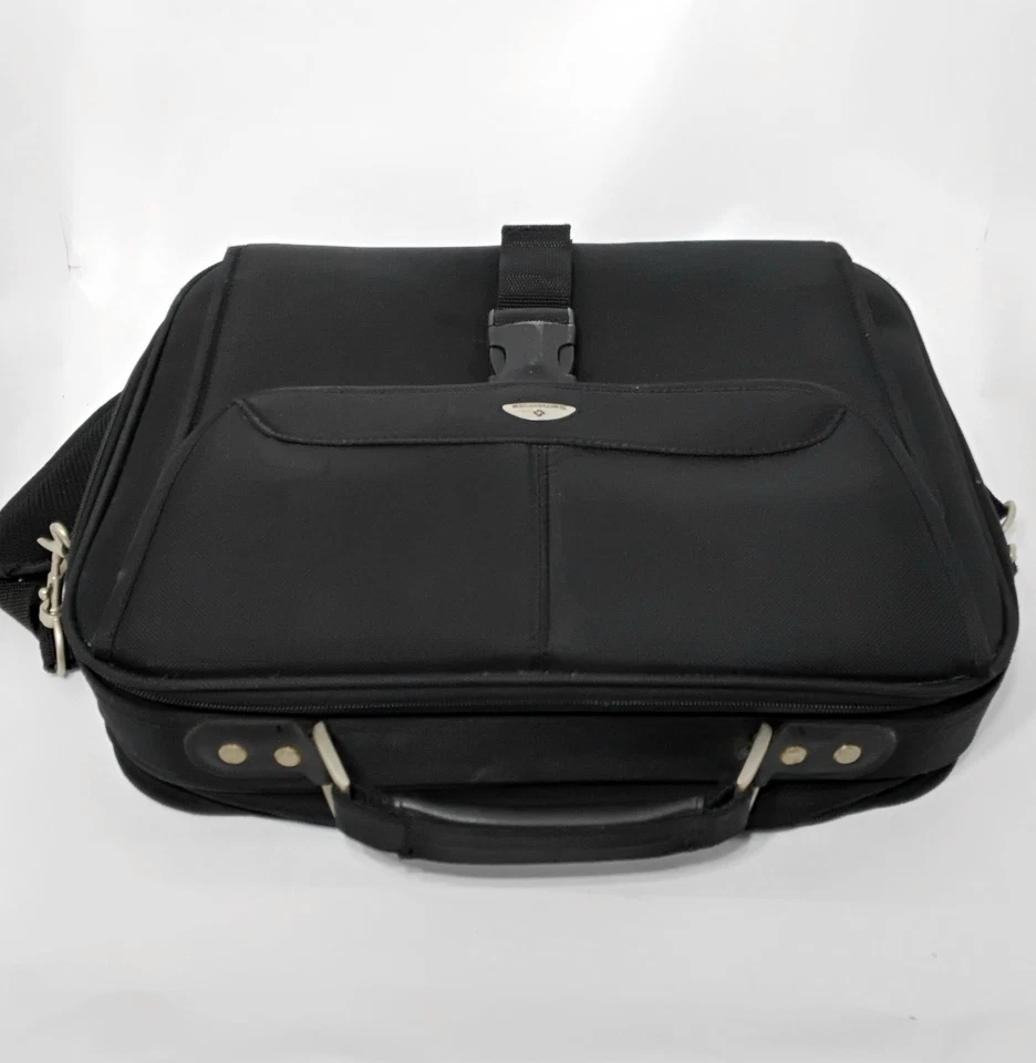 Samsonite Vintage Universal 17" Classic Notebook Laptop Carrying Case In Black - Image 2 of 4