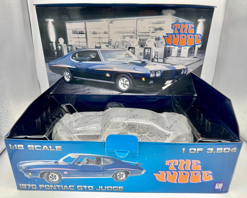 Vintage GMP 1970 The Judge Pontiac GTO 1:18 Diecast Limited Ed 1 of 3504 NOS NEW - Image 2 of 4