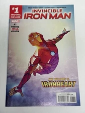 Invincible Iron Man 1 1st Solo Riri Williams Ironheart Series Marvel Comics 2017