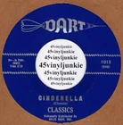 The Classics doo-wop 45 rpm "Cinderella" on Dart Records