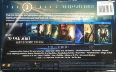 (未使用･未開封品)X-Files: Seasons 1-9 [DVD] Amazon.com: The X Files (The Complete Season 1 - 9) : Movies