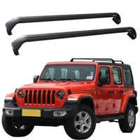 2PCS Crossbar Cross Bars Fits For Jeep Wrangler Unlimited JL 2018-2025 Carrier