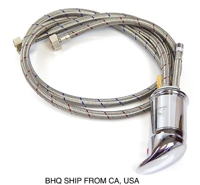 BEAUTY HEADQUARTERS Salon Shampoo Equipment Replacement UPC Certified Chrome Faucet SU-94B