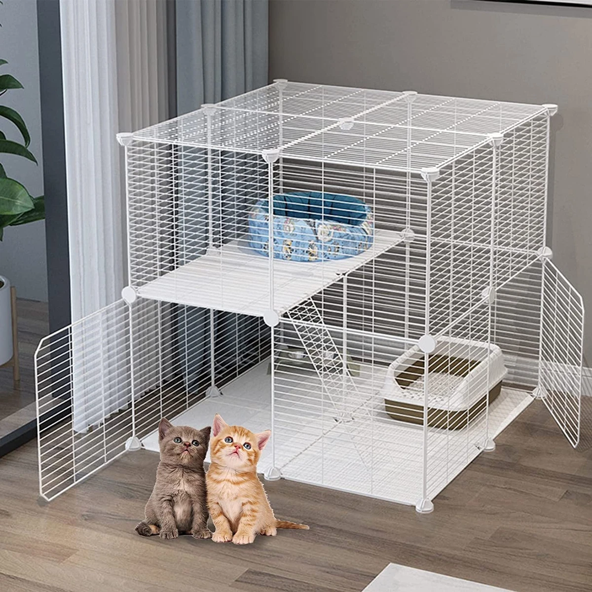 Cage top for kittens