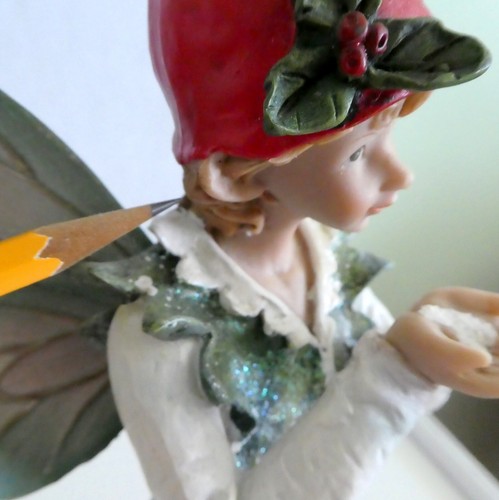 Mark Roberts Christmas Elves RARE PAIR Figurines Fairies Statuettes 14" Elf x 2 - Picture 11 of 15