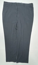 Perry Ellis Portfolio Gray Pants 38x30 Modern Fit Polyester Blend