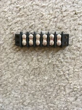 Cinch 6 position terminal barrier strip 6-140 New Old Stock
