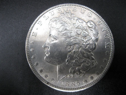 1886 - Morgan Dollar Ch/Gem BU! #43004