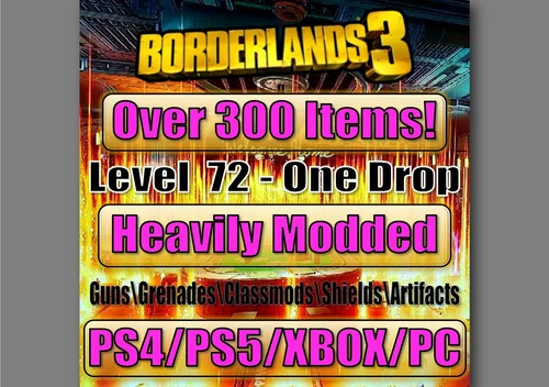 Borderlands 3 - OVER 300 MODDED ITEMS! Bundle or Other Bundles - PC/PS4/PS5/XBOX