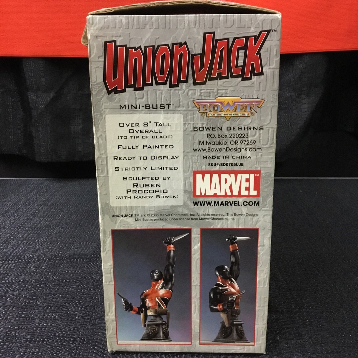 ✠ UNION JACK MINI-BUST / MARVEL Toyzcorner