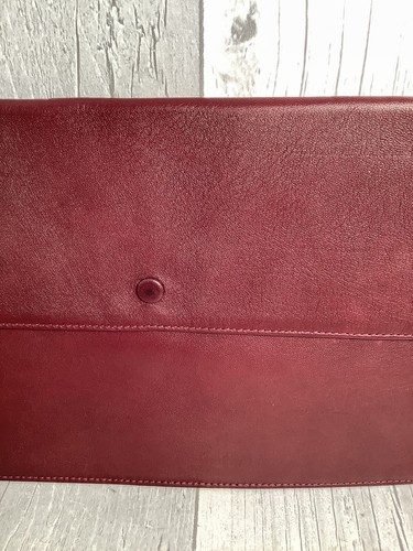 Vintage 80s Harrods Soft Leather Clutch Purse / Wallet - Picture 2 of 7