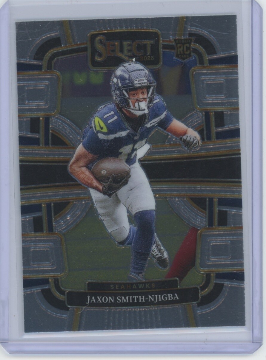 Jaxon Smith-Njigba RC 2023 Select Football #87 Seattle Seahawks