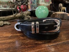 Alexander Kalifano James Reid Style Sterling Silver Belt Buckle 35-37-1  Nu Calf  