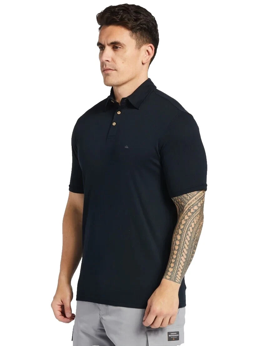 Quiksilver camisas negras para hombres