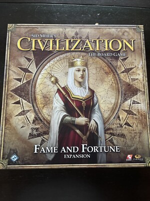 Sid Meier's Civilization The Board Game Fame and Fortune Expansion  (FFG CI02)