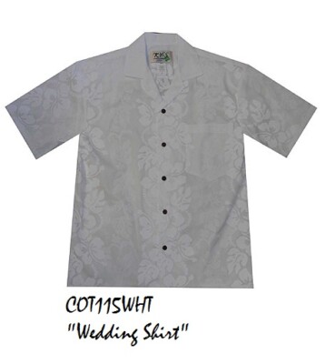 Aloha-Shirt (Hawaii-Hemd) - 100% Made in Hawaii - 100% Baumwolle - Größe ''S''