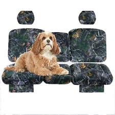 For Can Am Defender HD5 HD7 HD8 HD9 HD10 DPS 2016-2025 Camo UTV Seat Cover 1680D