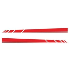Side Skirt Racing Stripes DIY Vinyl Decal Sticker Fit For Car Truck  Universal