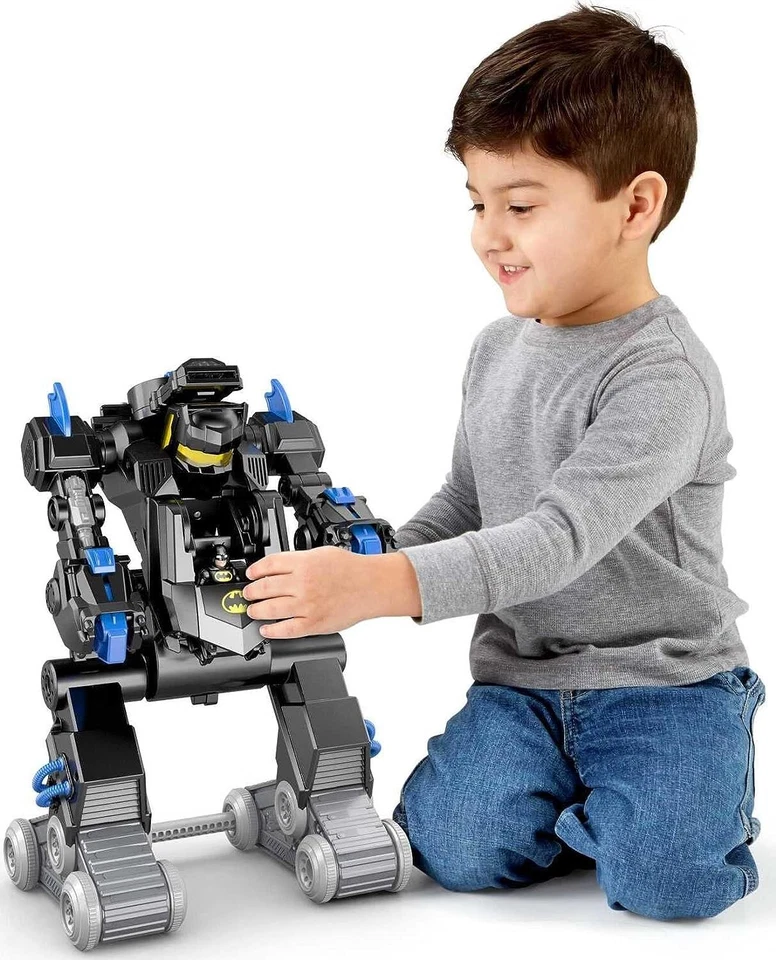 Fisher-Price Transformable Imaginext Batbot DC Super Friends Nuevo Foto 3 de 4