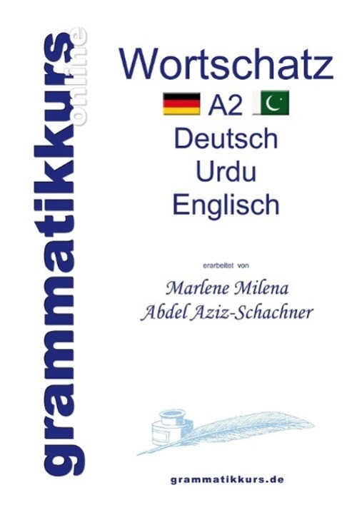 Thumbnail - Wörterbuch Deutsch - Urdu- Englisch A2 Marlene Abdel Aziz-schachner