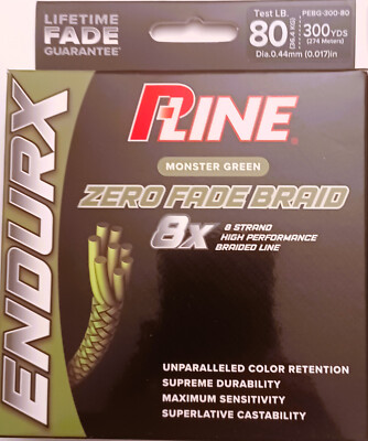 p line braided fishing line PowerPro Line, Green, 10 lb, 150 yd XTCB is now available in low visibility green and high visibility yellow. ‘25 New Product Review –