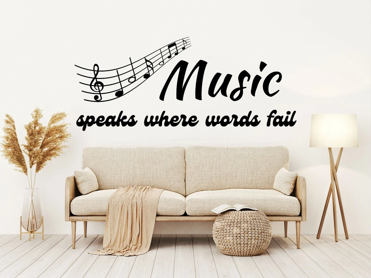 Wall art on sale stickers quotes