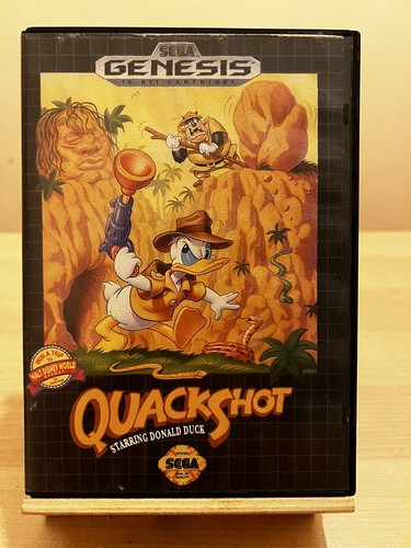 QuackShot Gioco Starring Paperino per scatola e cartuccia mega drive Genesis - Foto 15 di 16
