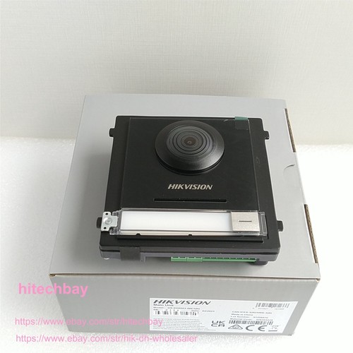 DS-KD8003-IME1 (B) Estación de Puerta Pantalla Táctil Monitor PoE Kit de Video Intercomunicación IP - Imagen 4 de 12