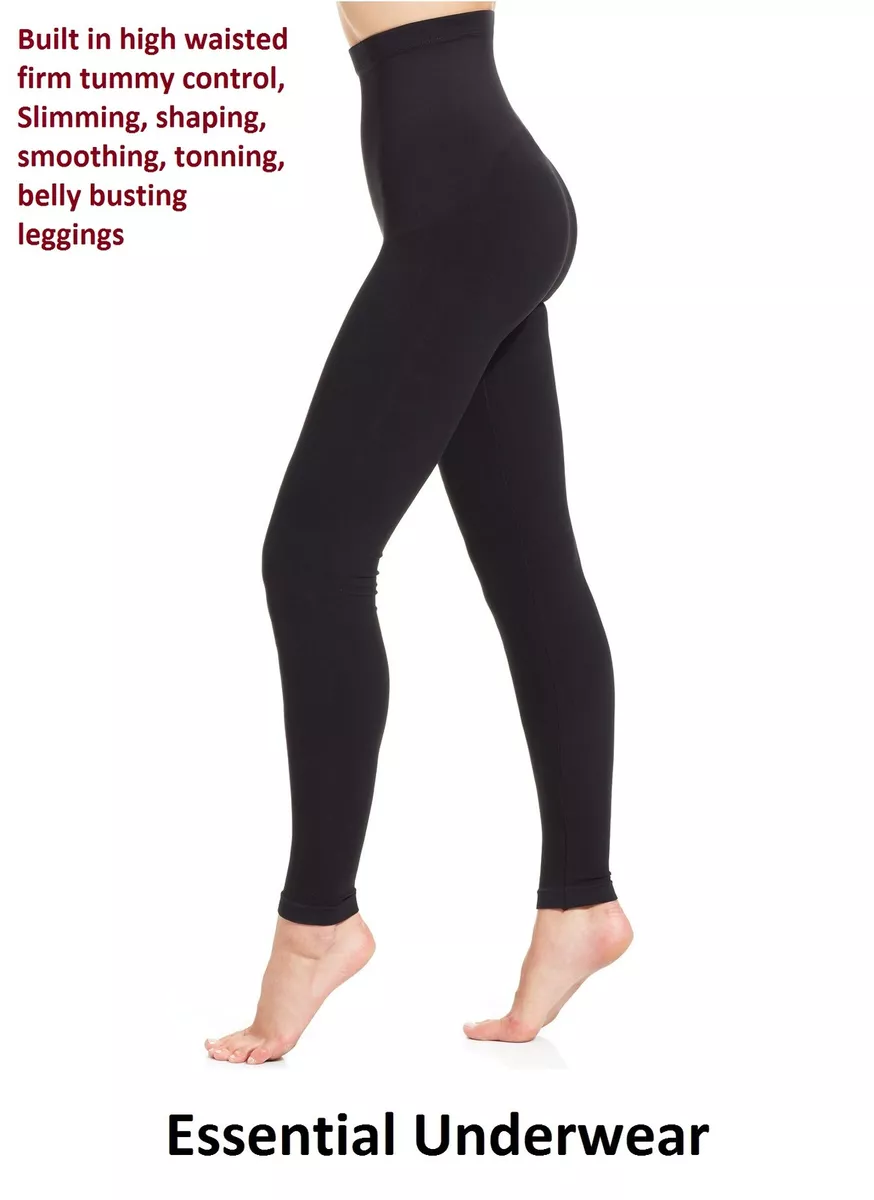 2X SLIMMING HIGH WAISTED CONTROL LEGGINGS EXTRA STRONG FIRM TUMMY  SUPPORT,8-30