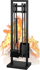 Juego de herramientas para chimenea de 5 piezas, juego de accesorios. neuvo