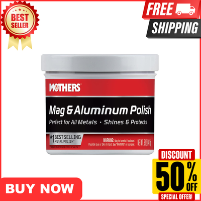 #ad Mothers 05100 Mag amp; Aluminum Polish 5 oz. $7.99