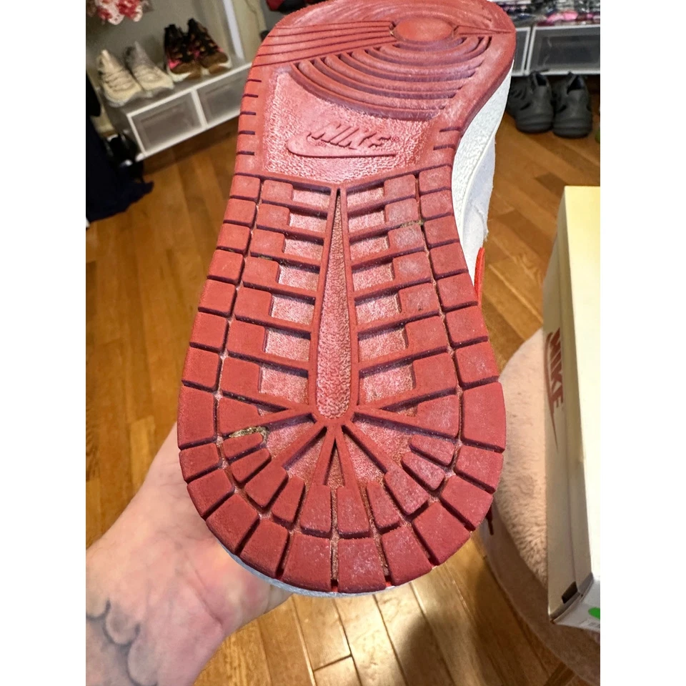 Jordan Air Ship PE SP Every Game Dune Red Size 8.5 - Image 4 of 4