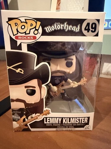 Funko Pop Rocks! LEMMY #49 * MOTORHEAD * Vinyl Figure * (01)