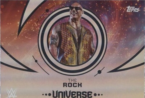 Topps WWE Universe The Rock WrestleMania Insert #226 2025 Trading