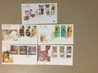 Five after 2000 Israel fdc with multiple stamps